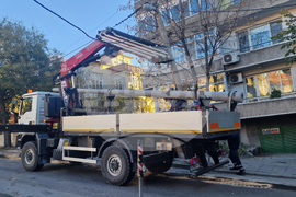 Шумен -  временна организация на движението - улица "Ген. Столетов" 