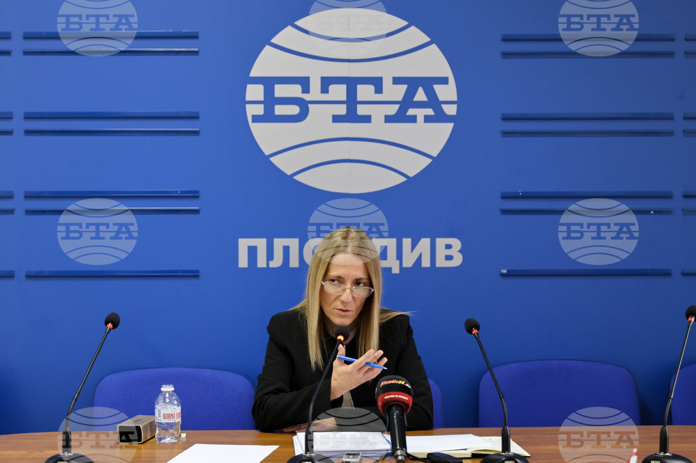 Национален пресклуб на БТА - Пловдив - Мария Горева - пресконференция