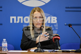 Национален пресклуб на БТА - Пловдив - Мария Горева - пресконференция