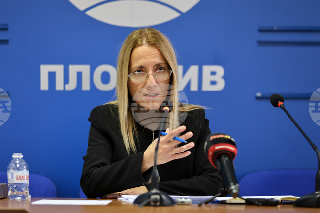Национален пресклуб на БТА - Пловдив - Мария Горева - пресконференция