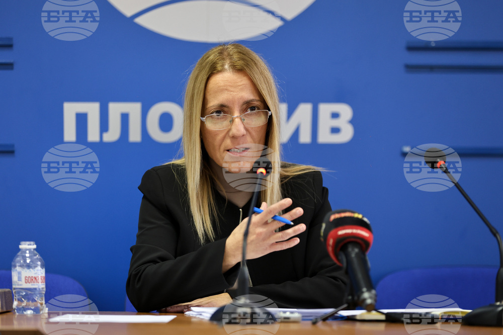 Национален пресклуб на БТА - Пловдив - Мария Горева - пресконференция