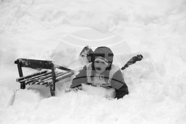 Снежна София през 1988 година