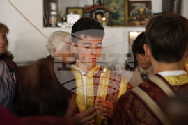 Гоце Делчев – храм „Св. Архангел Михаил" - Божествена света литургия