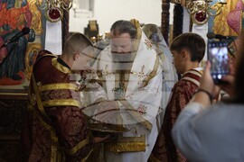 Гоце Делчев – храм „Св. Архангел Михаил" - Божествена света литургия