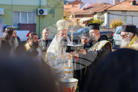 Гоце Делчев - Неврокопска митрополия - многофункционална зала - първа копка