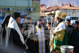 Гоце Делчев - Неврокопска митрополия - многофункционална зала - първа копка