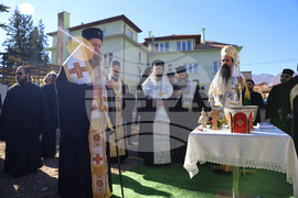 Гоце Делчев - Неврокопска митрополия - многофункционална зала - първа копка