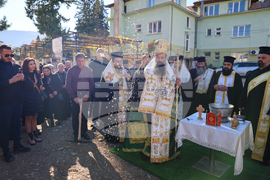 Гоце Делчев - Неврокопска митрополия - многофункционална зала - първа копка