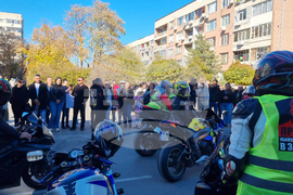 Търговище - протест - загинал моторист