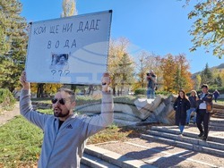 Шумен - протест - вода