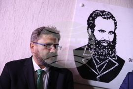 Сърбия - Белград - паметна плоча на Любен Каравелов - откриване