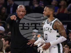 Bucks Knicks Basketball