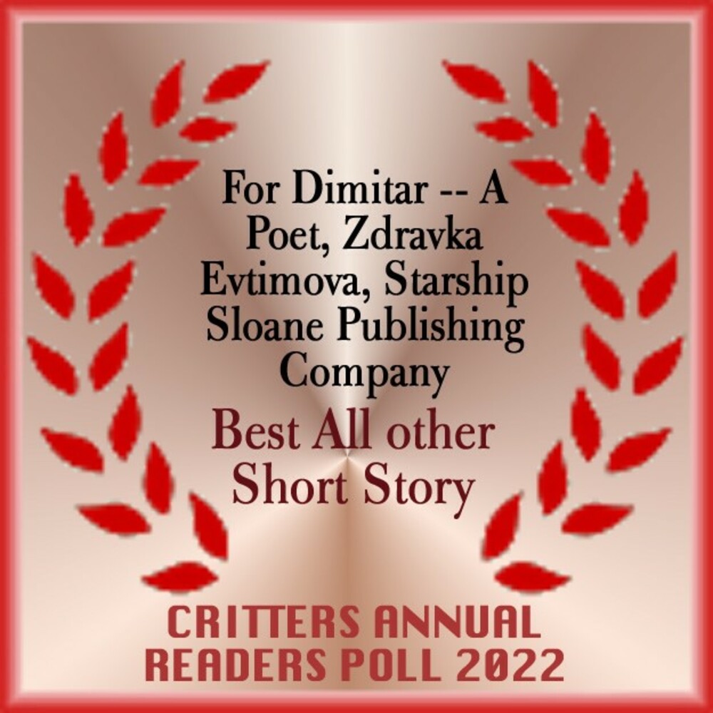 Writer Zdravka Evtimova Receives US Best Short Story With Science Fiction Elements Diploma