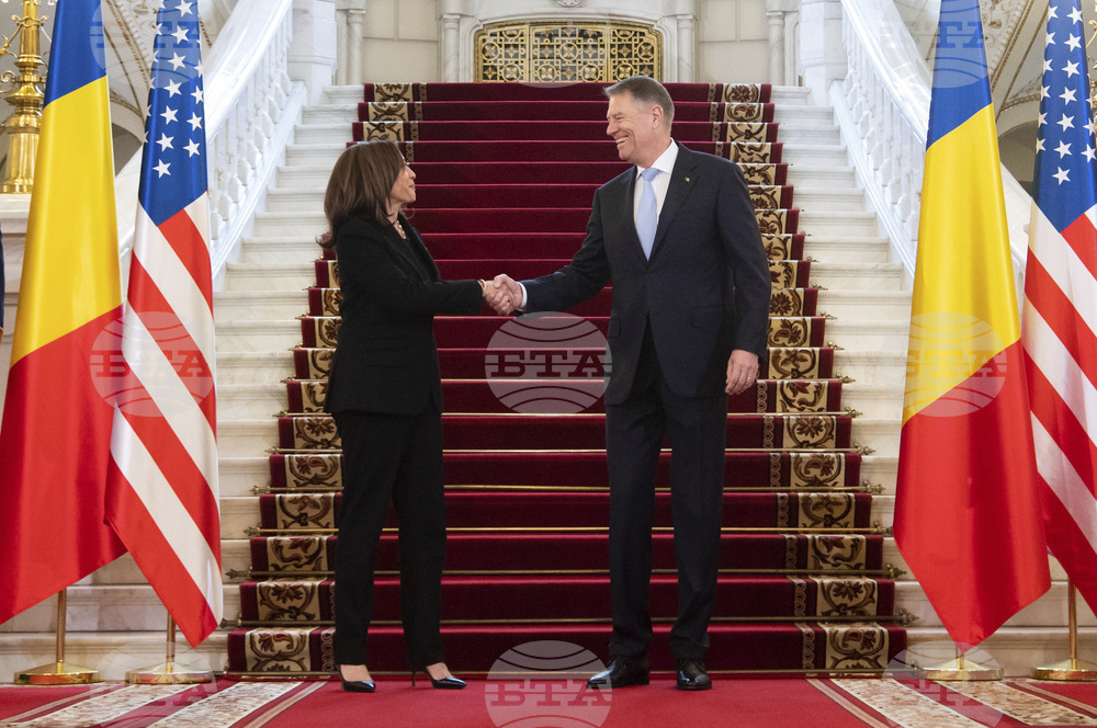 Американският вицепрезидент Камала Харис пристигна в Букурещ