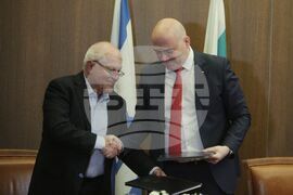 Илин Димитров - Хаим Кац - споразумение - подписване