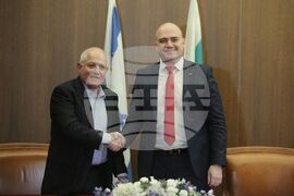 Илин Димитров - Хаим Кац - споразумение - подписване