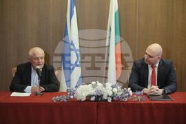 Илин Димитров - Хаим Кац - споразумение - подписване