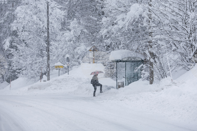 Оранжев код за студено време е обявен в Словения
