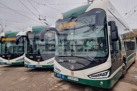  Стара Загора - електробуси 