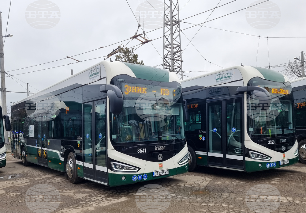  Стара Загора - електробуси 