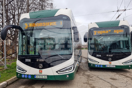  Стара Загора - електробуси 