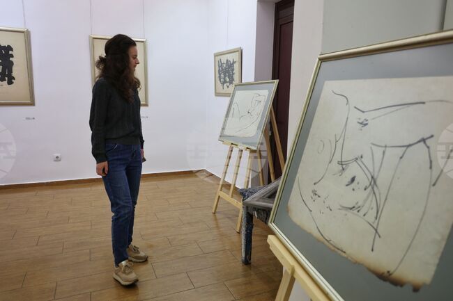 Бургас - Георги Баев - годишнина - изложба