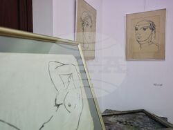 Бургас - Георги Баев - годишнина - изложба