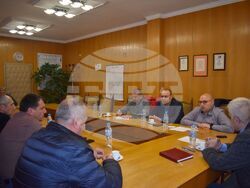 Кметът на Община Разград Денчо Бояджиев ръководи първото за годината заседание на Общото събрание на Регионалното сдружение за управление на отпадъците за региона Разград“