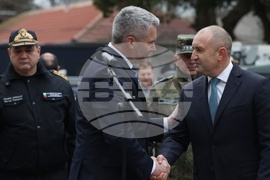 Елхово - Румен Радев - Карл Нехамер