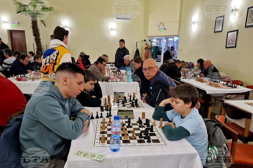 67 Competitors Take Part in 31st International Rapid Chess Tournament in Razgrad