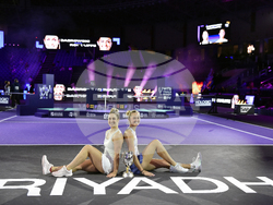 APTOPIX Saudi Arabia Tennis WTA Finals