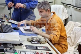 Ден 28 - Антарктида - Научноизследователски кораб „Св. св. Кирил и Методий“ - Стоил Попов - командир на сектор „Технически“