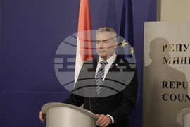 Гълъб Донев - Карл Нехамер - пресконференция