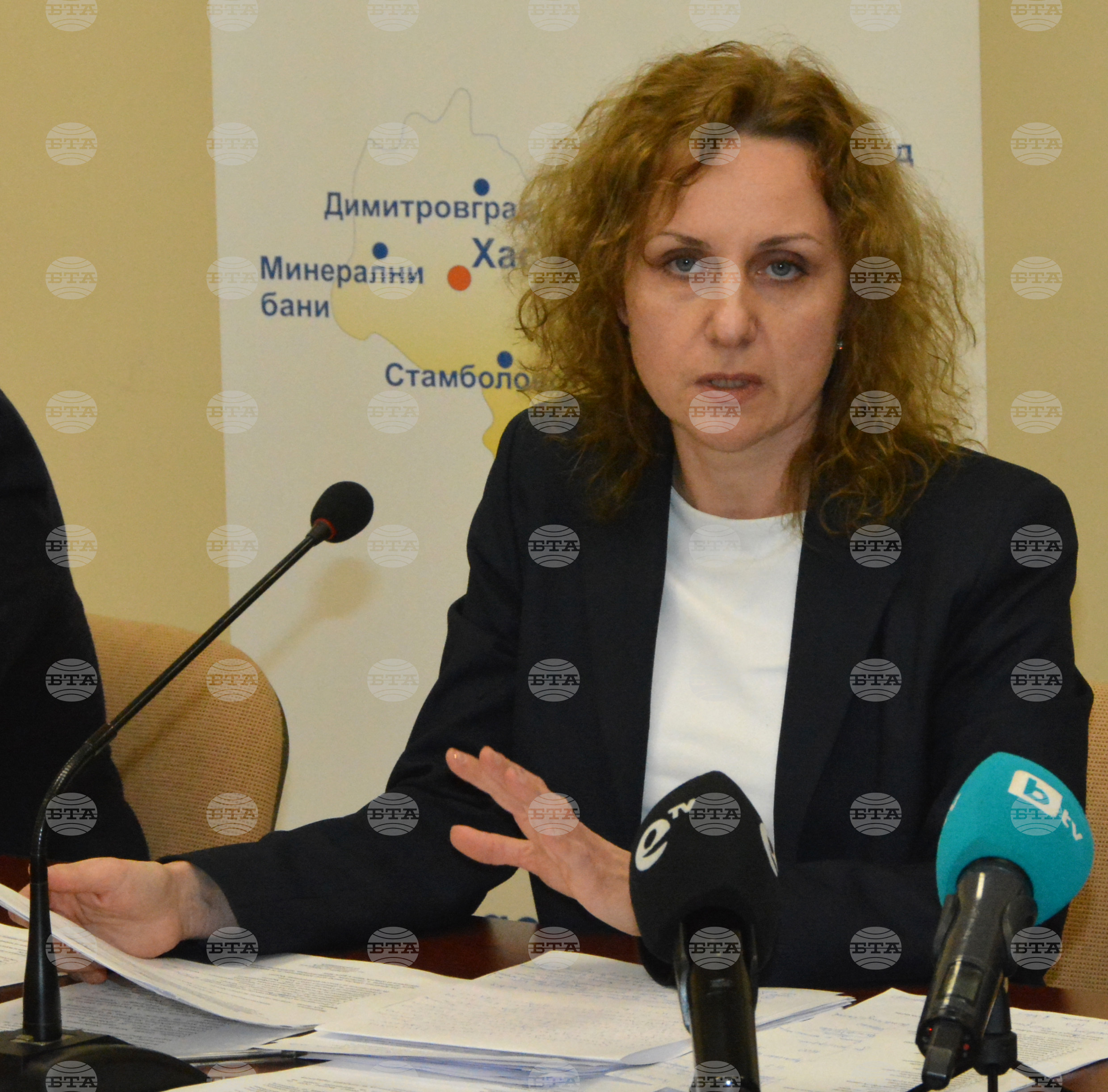 Хасково - Координационен център - брифинг