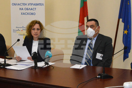 Хасково - Координационен център - брифинг