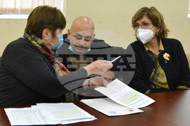 Хасково - Координационен център - брифинг