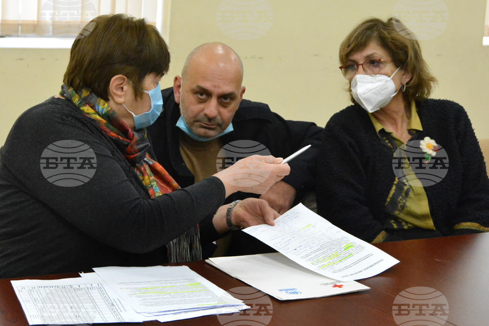 Хасково - Координационен център - брифинг