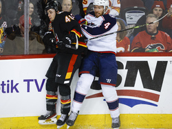 Blue Jackets Flames Hockey