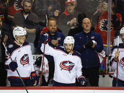 Blue Jackets Flames Hockey