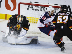 Blue Jackets Flames Hockey