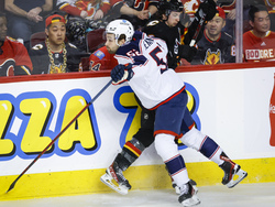 Blue Jackets Flames Hockey