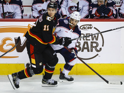 Blue Jackets Flames Hockey