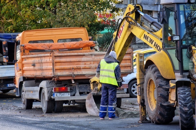 Бургас - ВиК авария