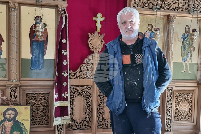 Брезник - храм „Св. Георги Победоносец” - изографисване