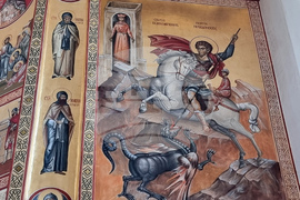 Брезник - храм „Св. Георги Победоносец” - изографисване