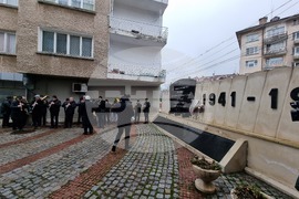 Враца -  жертви на бомбардировките над града на 24 януари 1944 г. - почит