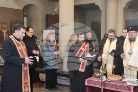 В	Враца -  жертви на бомбардировките над града на 24 януари 1944 г. - почит