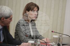 Румен Радев - ЦИК - среща - Камелия Нейкова