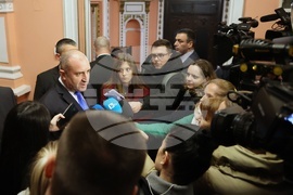 Румен Радев - брифинг