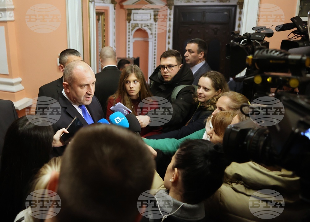 Румен Радев - брифинг